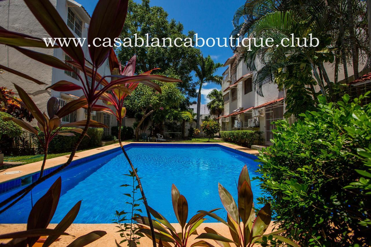 Bed and Breakfast Casa Blanca Boutique & Organic Cancún Exterior foto