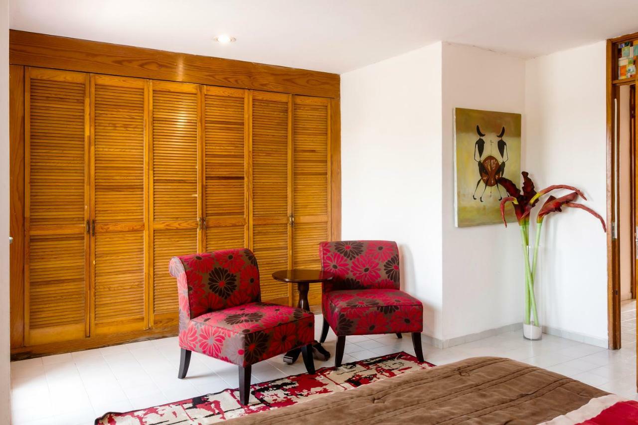 Bed and Breakfast Casa Blanca Boutique & Organic Cancún Exterior foto